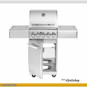 Allgrill Volledelstahl Gas-Grill mit Air System - Top-Line CHEF *S*